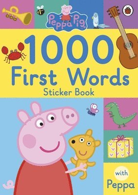 bokomslag Peppa Pig: 1000 First Words Sticker Book