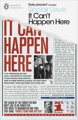 Sinclair Lewis - It Can't Happen Here, Häftad
