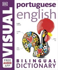 bokomslag Portuguese-English Bilingual Visual Dictionary with Free Audio App