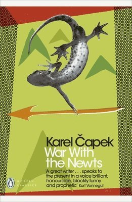 Karel Capek - War with the Newts, Häftad