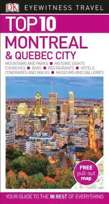bokomslag DK Eyewitness Top 10 Montreal and Quebec City