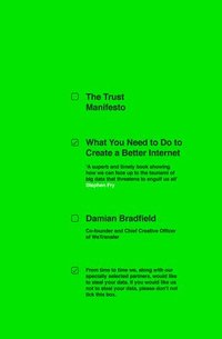 bokomslag Trust Manifesto