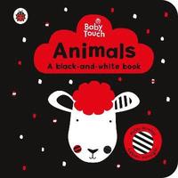 bokomslag Baby Touch: Animals: a black-and-white book