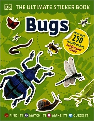 DK - Ultimate Sticker Book Bugs, Häftad