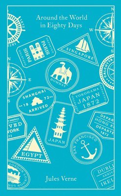 Jules Verne - Around the World in Eighty Days, Inbunden