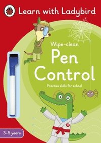 bokomslag Pen Control: A Learn with Ladybird Wipe-Clean Activity Book 3-5 years