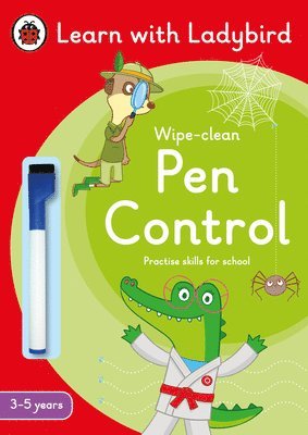 bokomslag Pen Control: A Learn with Ladybird Wipe-Clean Activity Book 3-5 years