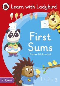 bokomslag First Sums: A Learn with Ladybird Activity Book 3-5 years