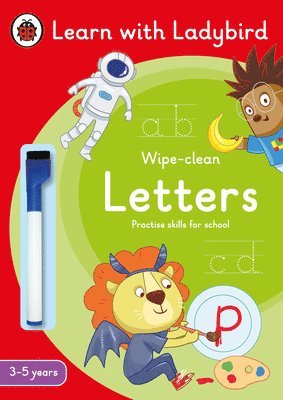 bokomslag Letters: A Learn with Ladybird Wipe-Clean Activity Book 3-5 years