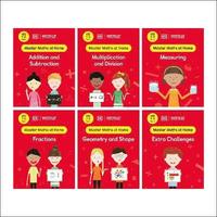 bokomslag Maths - No Problem! Collection of 6 Workbooks, Ages 7-8 (Key Stage 2)