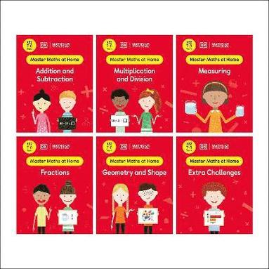 bokomslag Maths - No Problem! Collection of 6 Workbooks, Ages 7-8 (Key Stage 2)