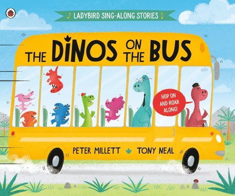 Peter Millett - The Dinos on the Bus, Inbunden