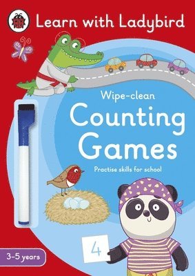 bokomslag Counting Games: A Learn with Ladybird Wipe-clean Activity Book (3-5 years)