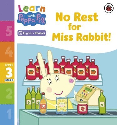 Learn with Peppa Phonics Level 3 Book 2 - No Rest for Miss Rabbit! (Phonics Reader) 1