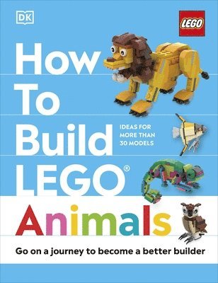 bokomslag How to Build LEGO Animals