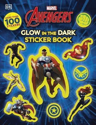 DK - Marvel Avengers Glow in the Dark Sticker Book, Häftad