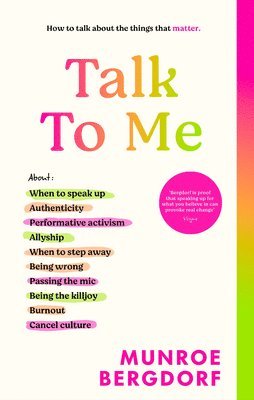 Munroe Bergdorf - Talk To Me, Inbunden