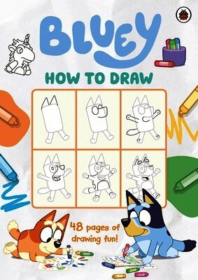 Bluey, Bluey - Bluey: How to Draw, Häftad