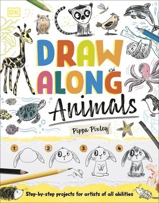 bokomslag Draw Along Animals