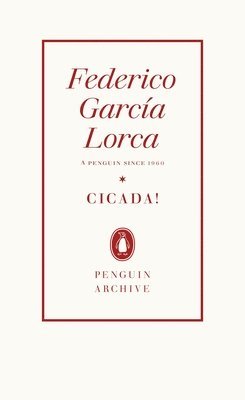 Federico García Lorca, Federico Garcia Lorca, Federico García Lorca - Cicada!, Häftad