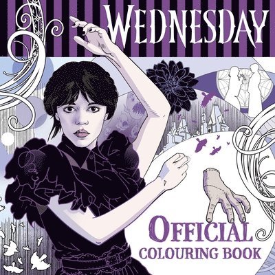 Wednesday: Official Colouring Book 1