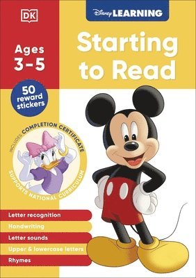 bokomslag Disney Learning Starting to Read (Ages 3-5)