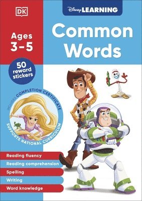 DK, Dk - Disney Learning Common Words (Ages 3-5), Häftad
