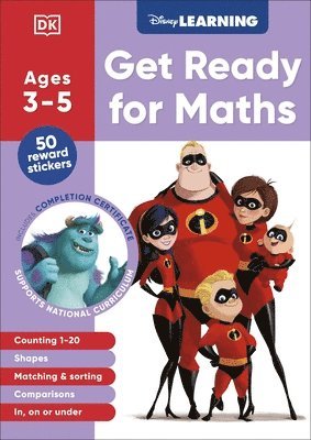 bokomslag Disney Learning Get Ready for Maths (Ages 3-5)