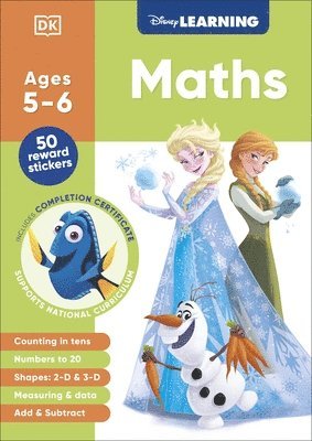 bokomslag Disney Learning Maths (Ages 5-6)