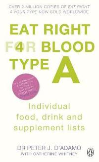 bokomslag Eat Right for Blood Type A