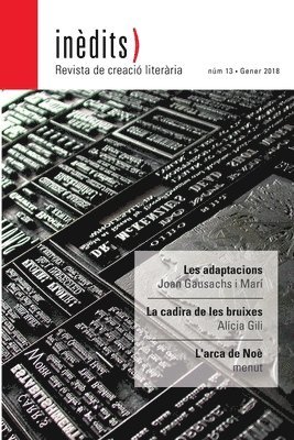 bokomslag INDITS. Revista de creaci literria. NM 13- Gener 2018