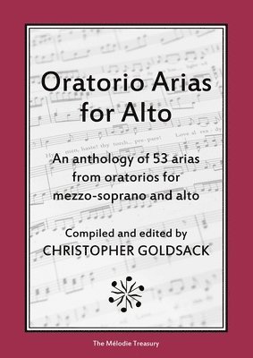 bokomslag Oratorio Arias for Alto