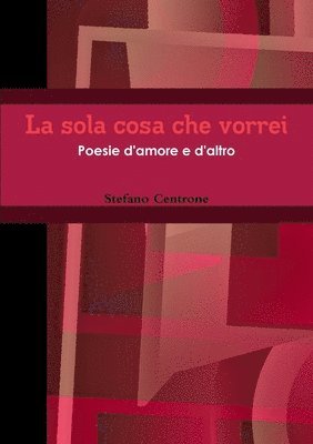 La sola cosa che vorrei 1