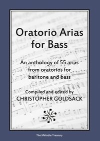 bokomslag Oratorio Arias for Bass