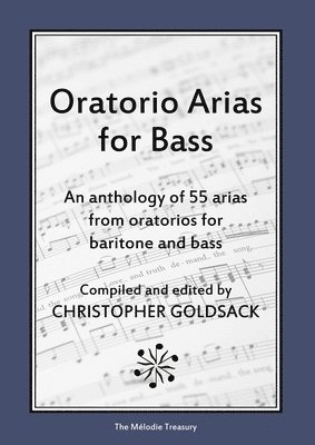 Oratorio Arias for Bass 1