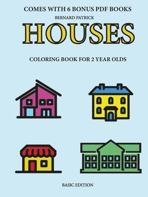 bokomslag Coloring Books for 2 Year Olds (Houses)