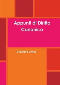 bokomslag Appunti di Diritto Canonico