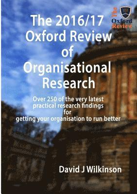 The Oxford Review Annual 2016/17 1