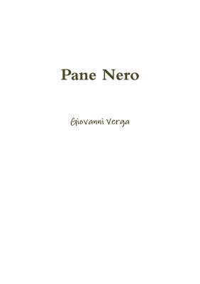 Giovanni Verga - Pane Nero, Häftad