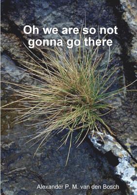 Alexander P M Van Den Bosch, Alexander P. M. Van Den Bosch, Alexander P. M. van den Bosch, Alexander P. M. van den Bosch - Oh we are so not gonna go there, Häftad
