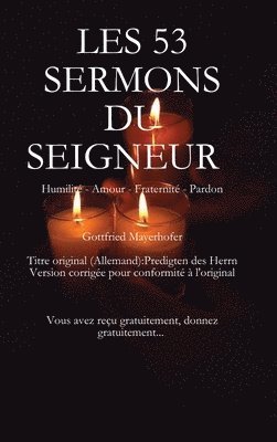 Les 53 Sermons Du Seigneur 1