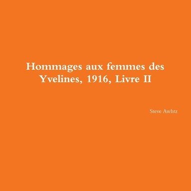 bokomslag Hommages aux femmes des Yvelines, 1916, Livre II