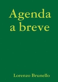 bokomslag Agenda a breve