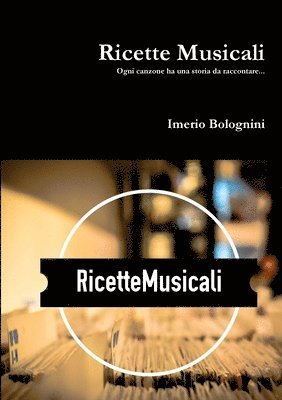 bokomslag Ricette Musicali