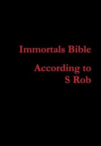 bokomslag Immortals Bible