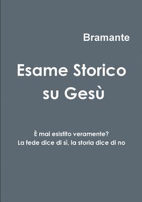 bokomslag Esame Storico su Gesù