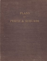 bokomslag Plans of Perth & Suburbs