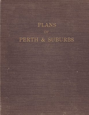 bokomslag Plans of Perth & Suburbs