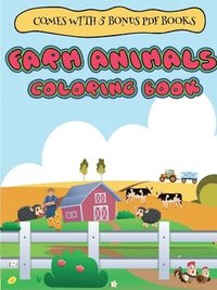 bokomslag Coloring Books for 2 Year Olds (Farm Animals coloring book for 2 to 4 year olds)