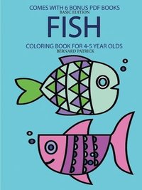 bokomslag Coloring Book for 4-5 Year Olds (Fish)